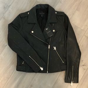 lucky brand pin dot moto jacket